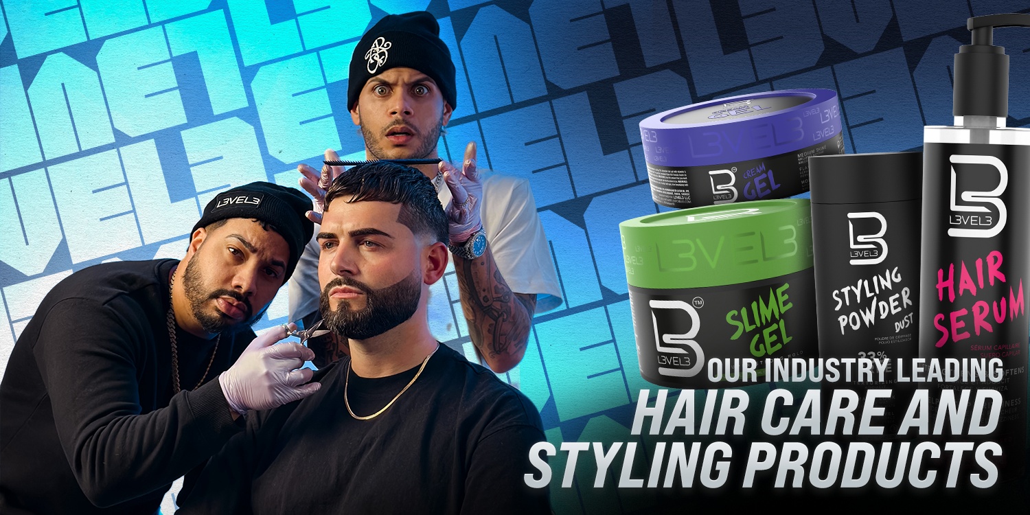 L3VEL3 : Men’s Hair Styling & Grooming Essentials