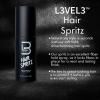 image:imageL3  Level 3 Hair Spritz Spray  Lock Hair Fibers  Flexible Hold Hair Protectant and Styling Spray