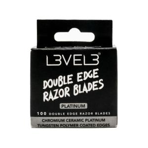 image:imageL3 Double Edge Razor Blades  Platinum Coated Stainless Steel Razor Blades for the Close Shave  for Double Edged Safety Razors  100 Count 14