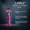 image:imageL3 Level 3 After Shave Spray Cologne Softens Skin Aqua  Lightweight adds texture and volume no oil or grease natural buildable hold for men level 3 aftershave cologneRose